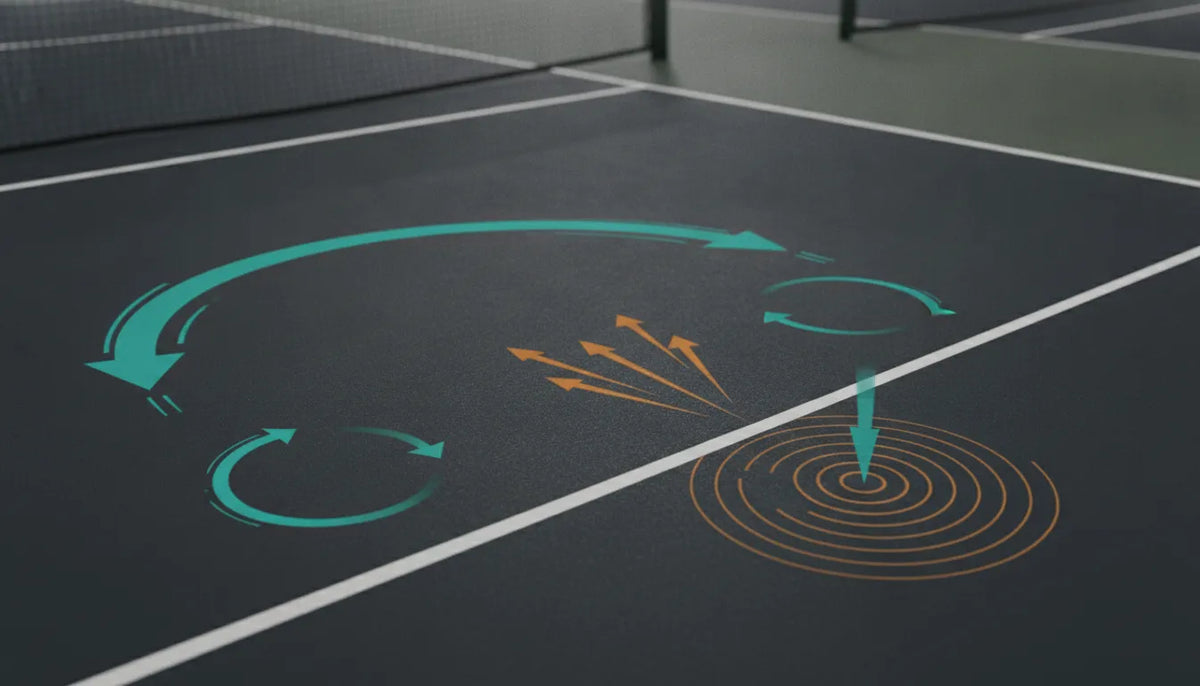 What type of shoe is best for pickleball: lateral stability, traction, and court-surface evaluation visual